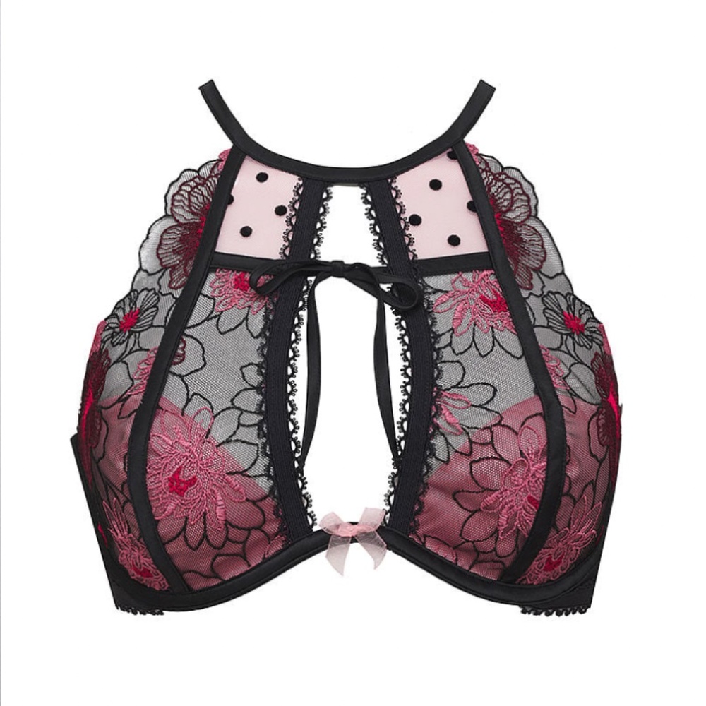 NWT For Love and Lemons 🍋 Zinnia Embroidered Bra - Picture 4 of 4